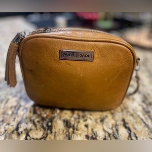 Ruby Jade Lily Crossbody Purse